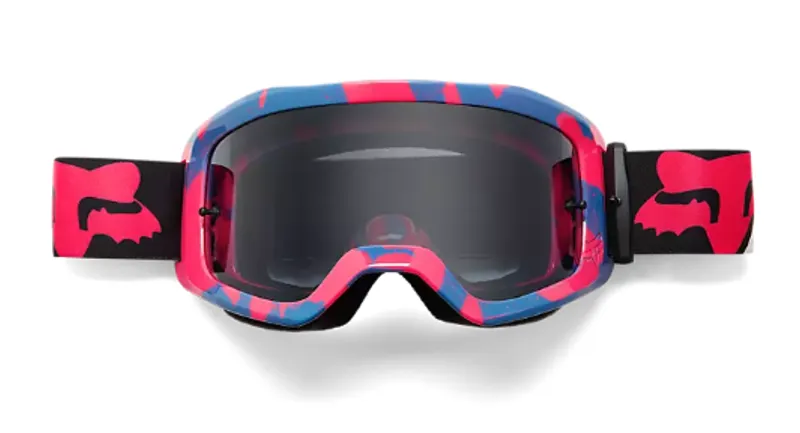 Fox Racing Main Morphic Smoke Lens Goggles in Blueberry